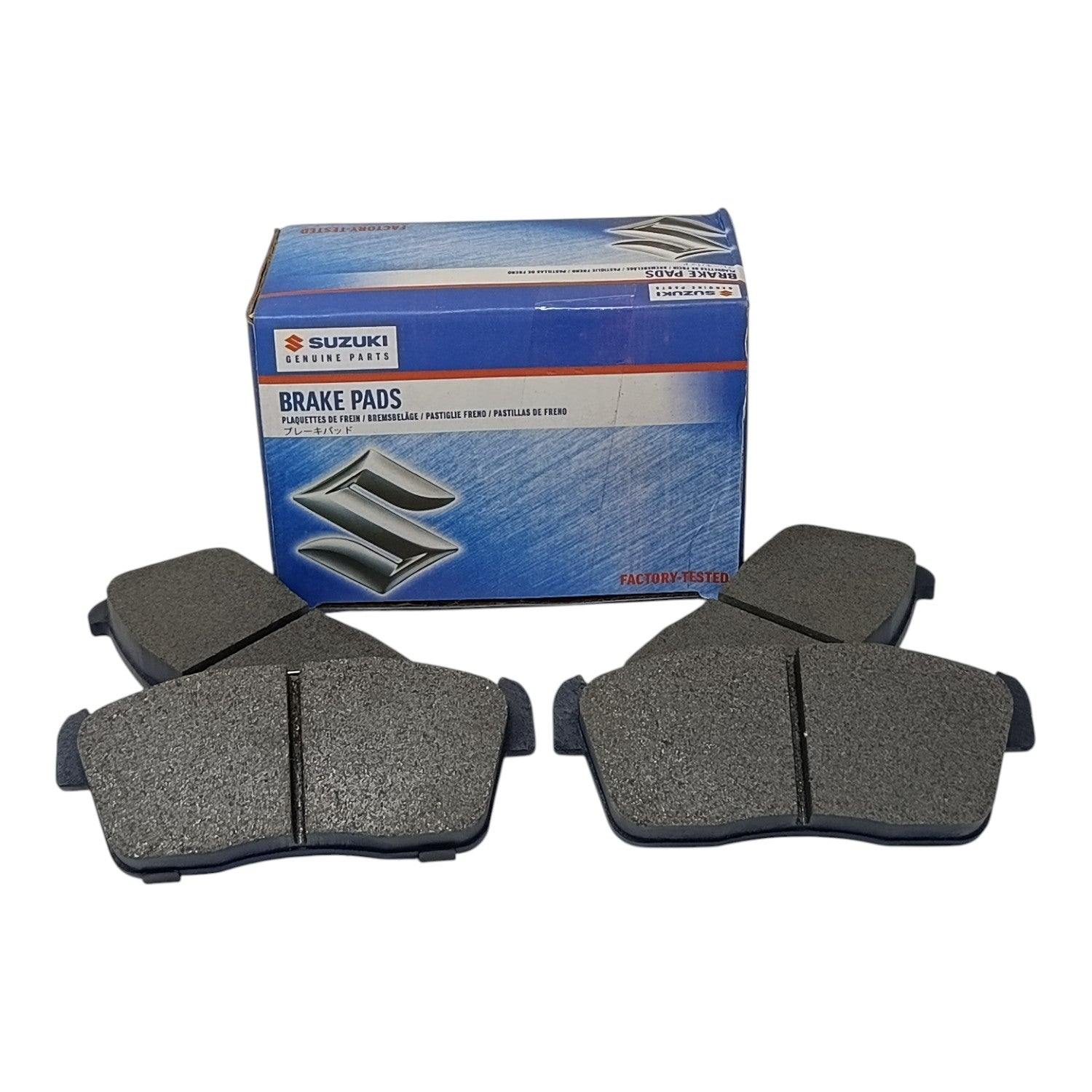 CONTENIDO DE PASTILLAS DE FRENO SUZUKI EECO 2009-2022 OEM