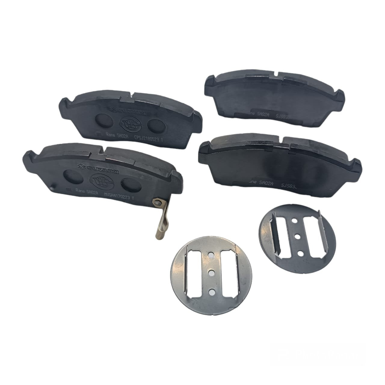 VISTA SUPERIOR DE PASTILLAS DE FRENO SUZUKI ALTO SPRESSO 209 2025 ORIGINAL